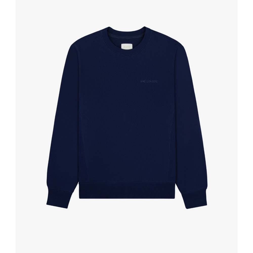 Aime Leon Dore Navy Crewneck Sweater